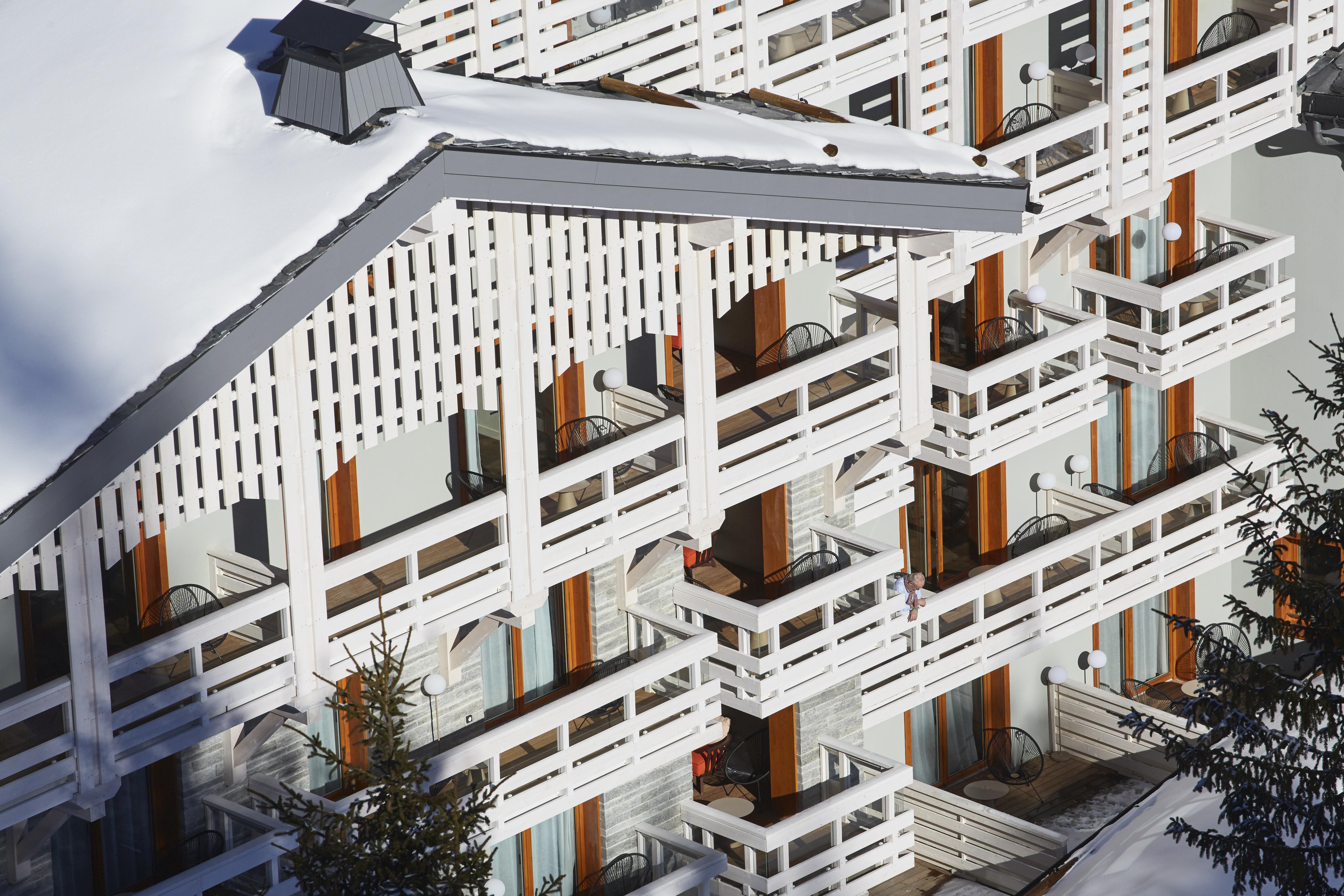 Ecrin Blanc Resort Courchevel - Aquapark Екстер'єр фото